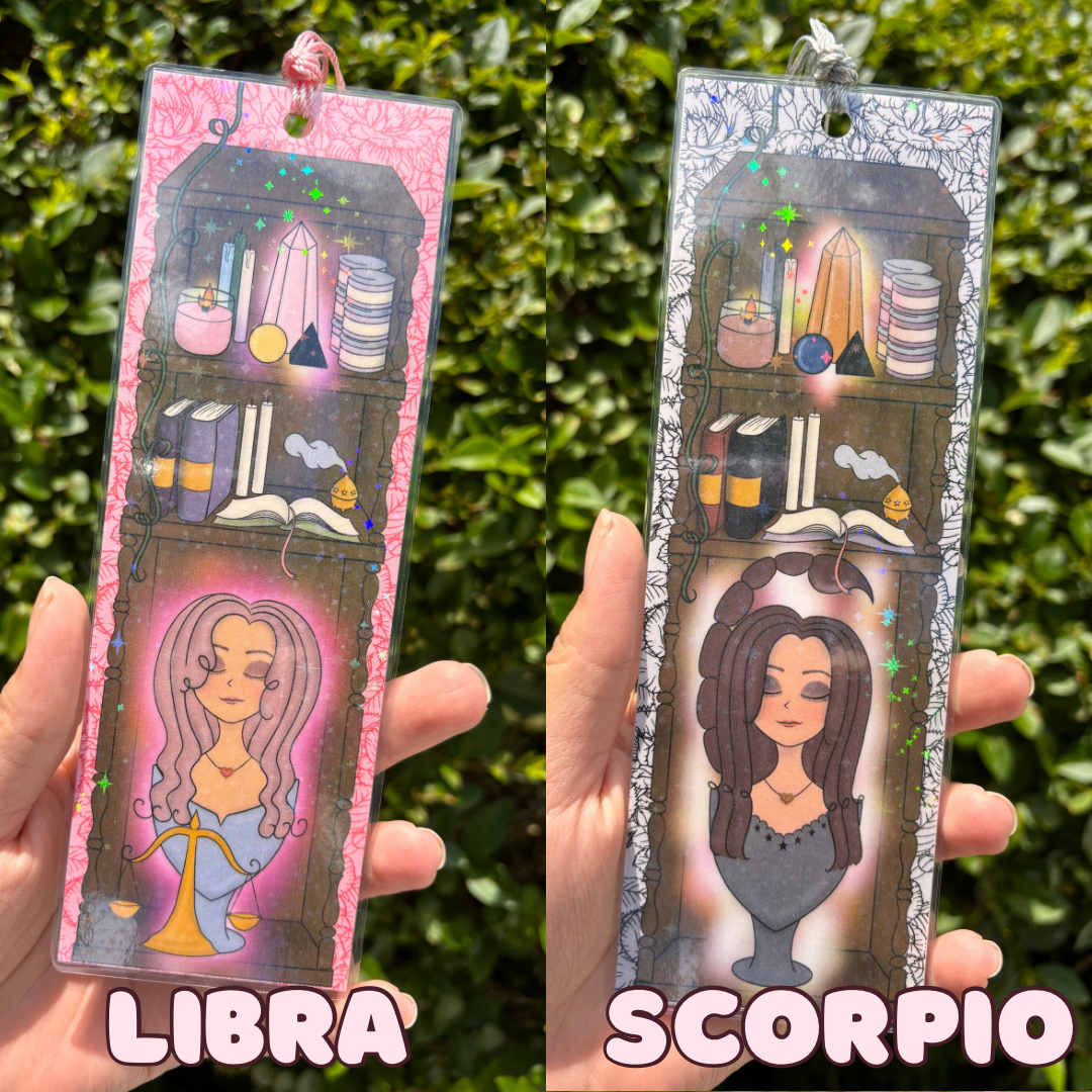 Zodiac Sign Bookmark