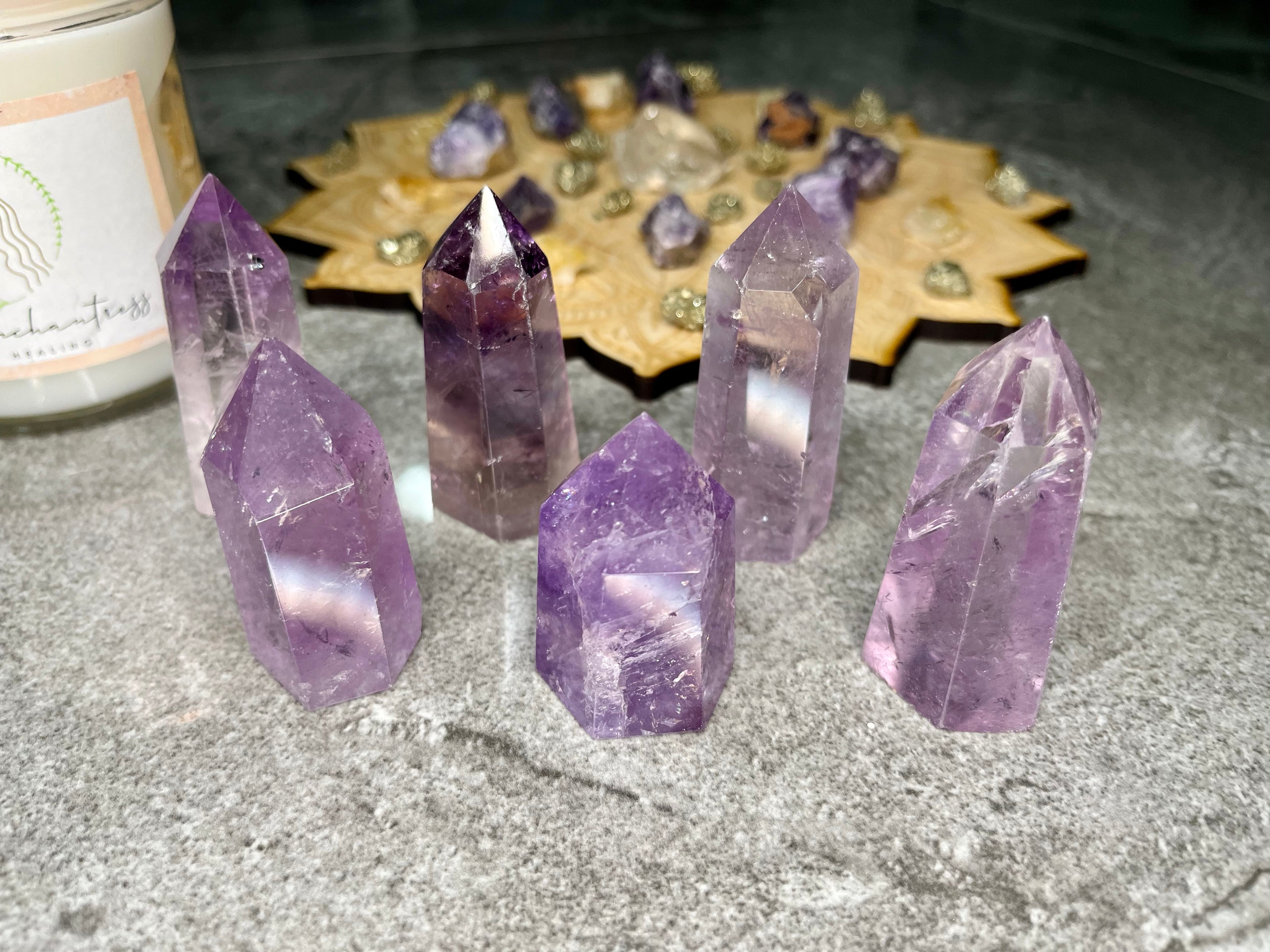 Amethyst Polished Point