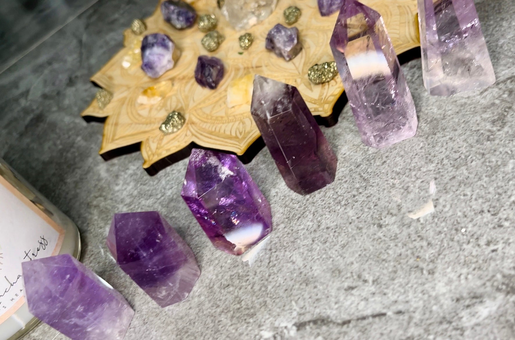 Amethyst Polished Point