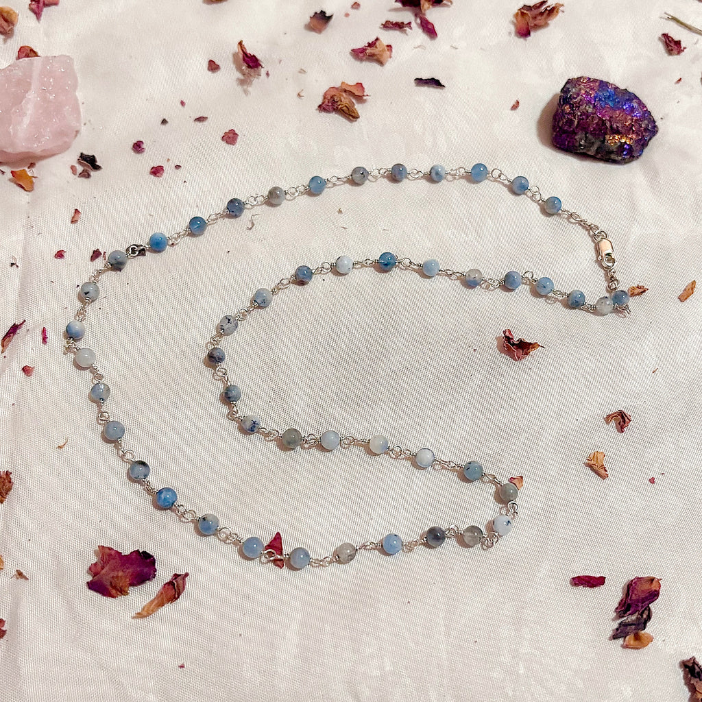 Aquavelle | Aquamarine Necklace in Sterling Silver