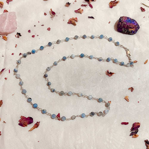 Aquavelle | Aquamarine Necklace in Sterling Silver