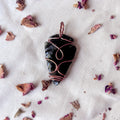 Veilbreaker | Black Obsidian Copper Arrow Pendant
