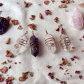 Medium Copper Wrapped Crystal Point Pendants | Crystal Enchantress