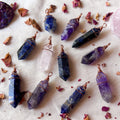 Small Copper Wrapped Crystal Point Pendants | Crystal Enchantress