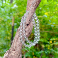 Clear Quartz Beaded Bracelet