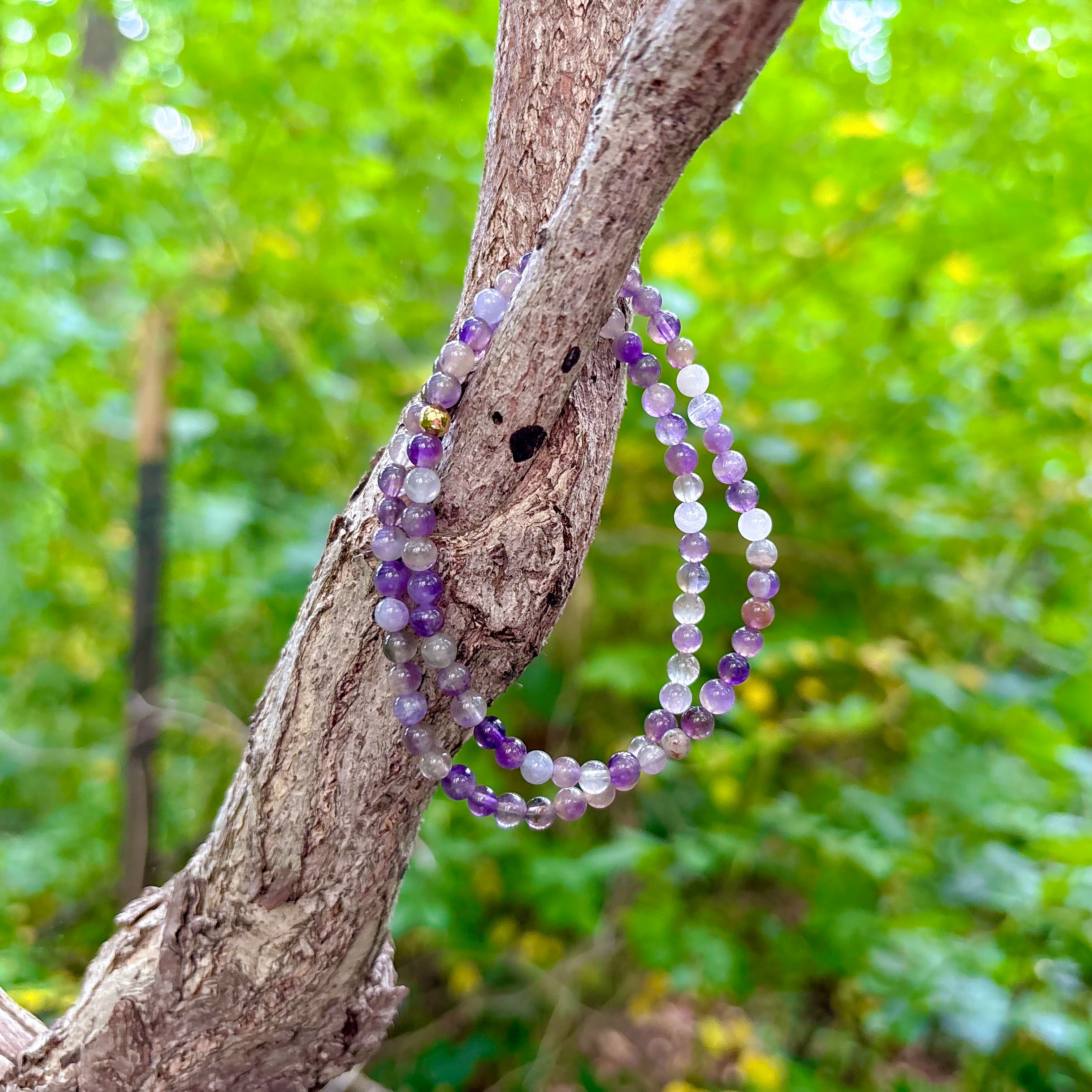 Amethyst bracelet