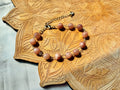 Sunstone Bracelet in Gold Filled