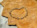 Green Amethyst Sterling Silver Bracelet