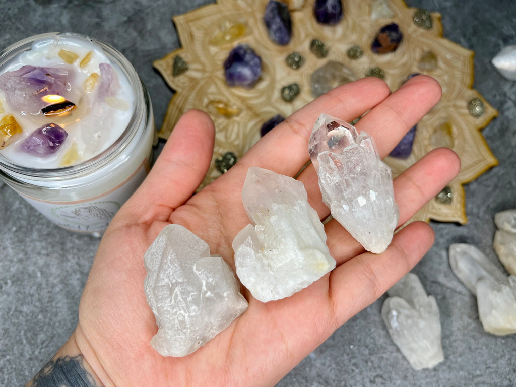 Raw Clear Quartz Point