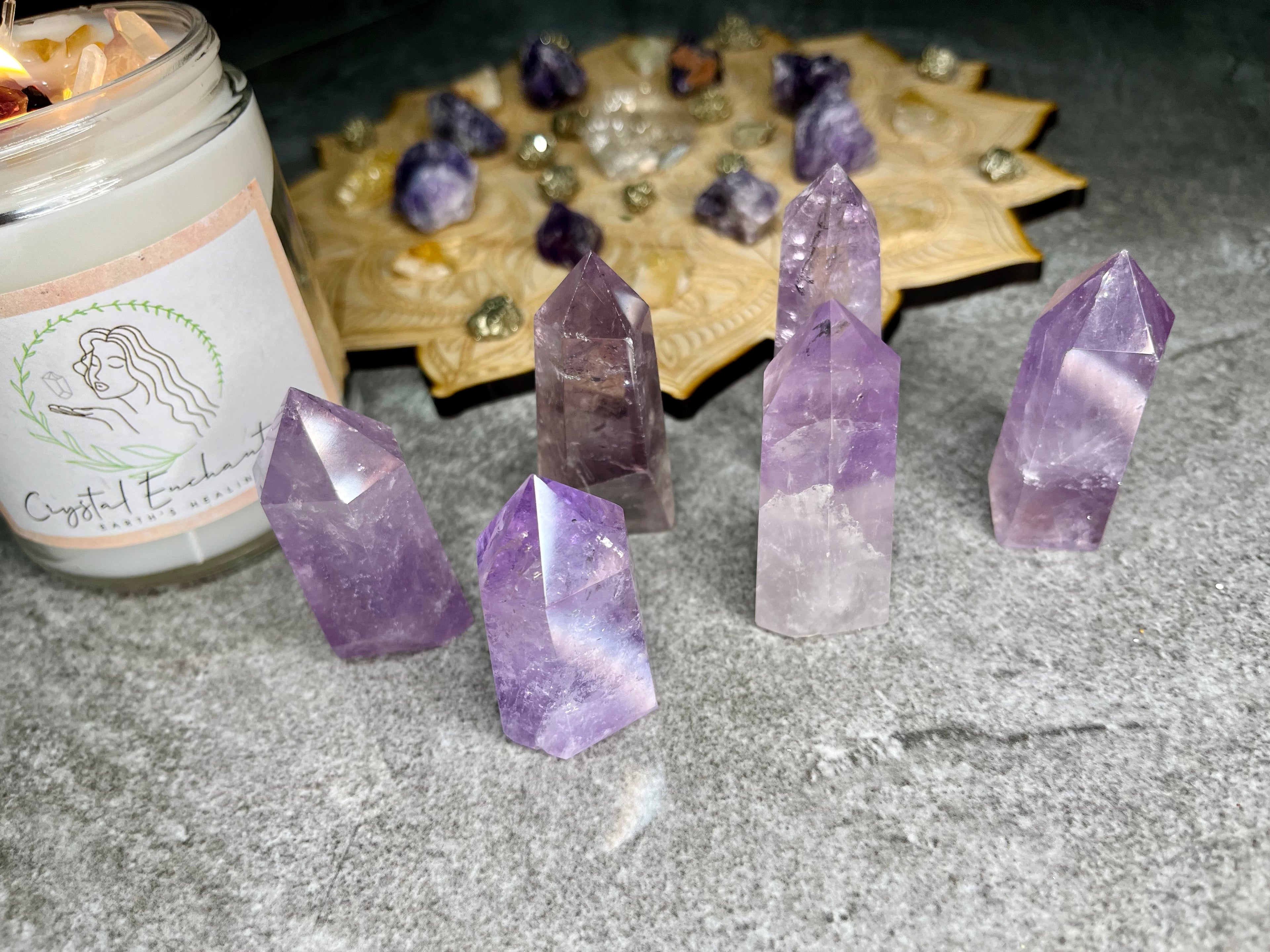 Amethyst Polished Point