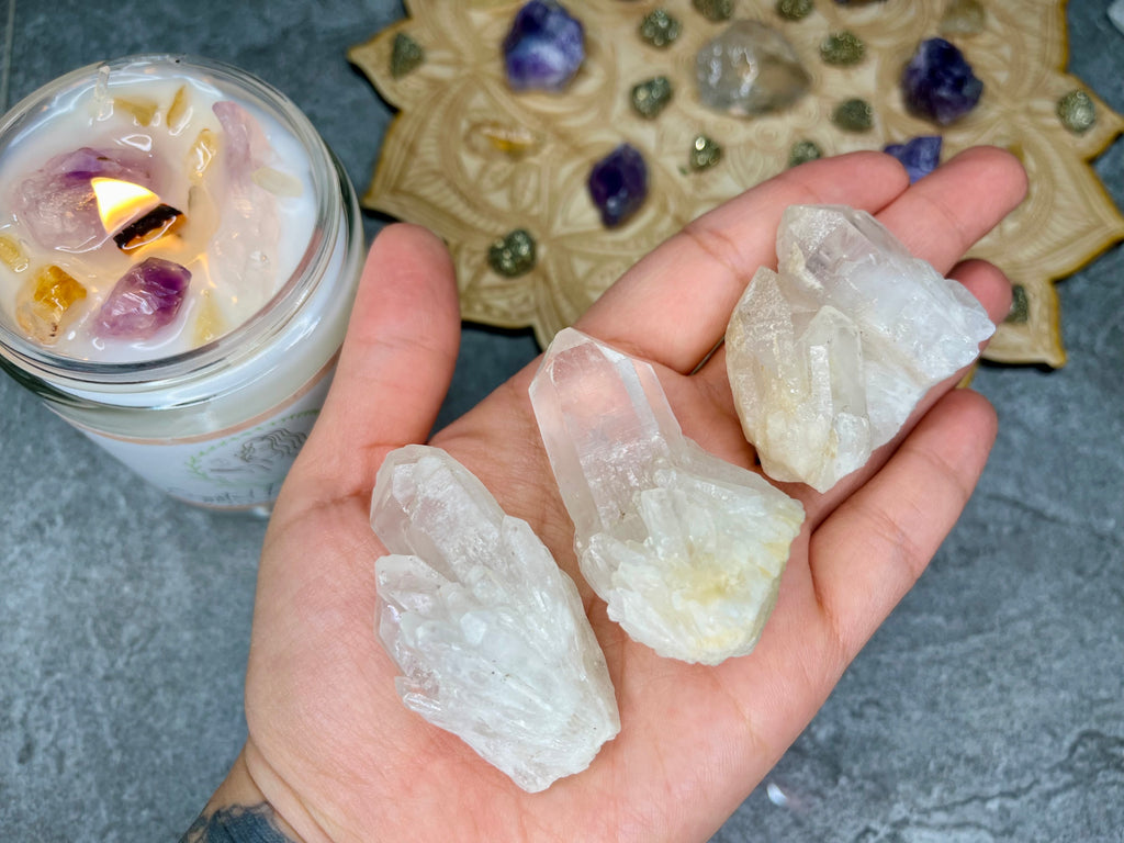 Raw Clear Quartz Point