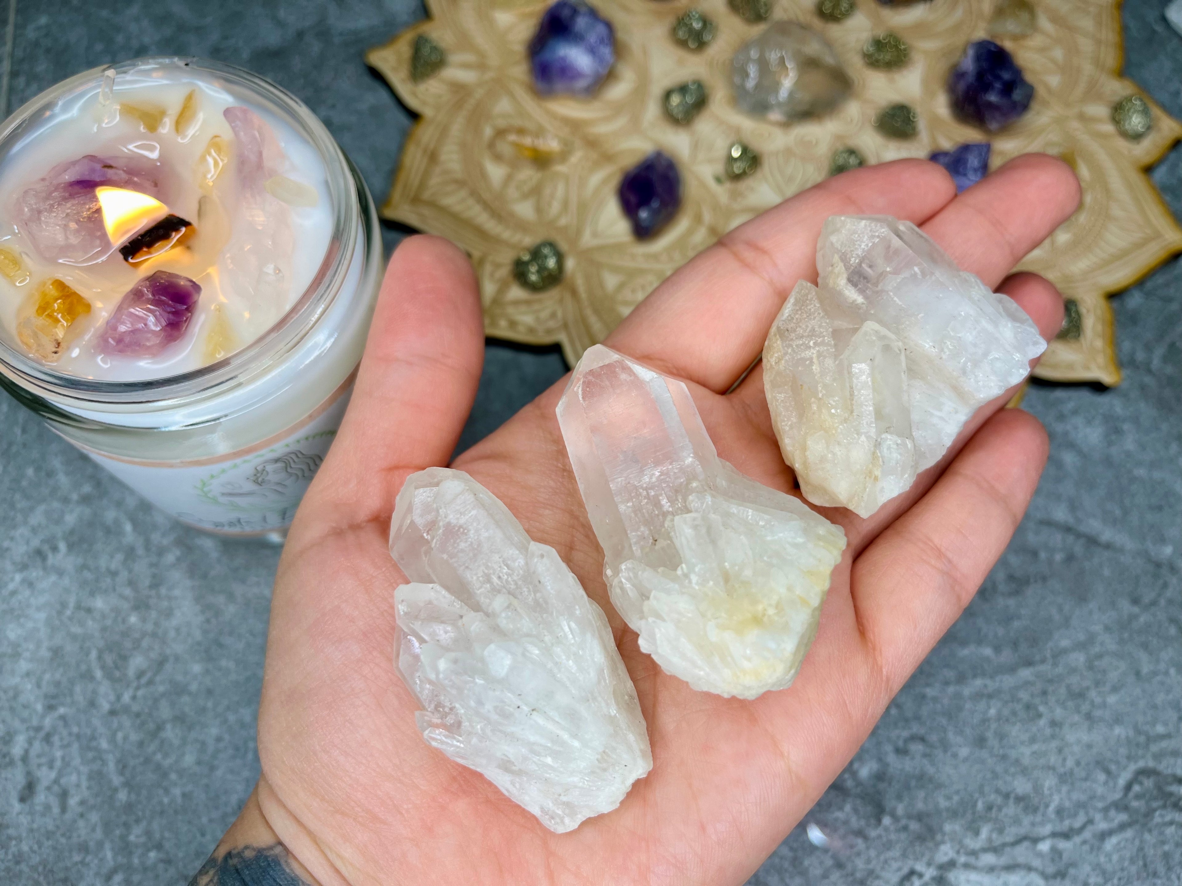 Raw Clear Quartz Point