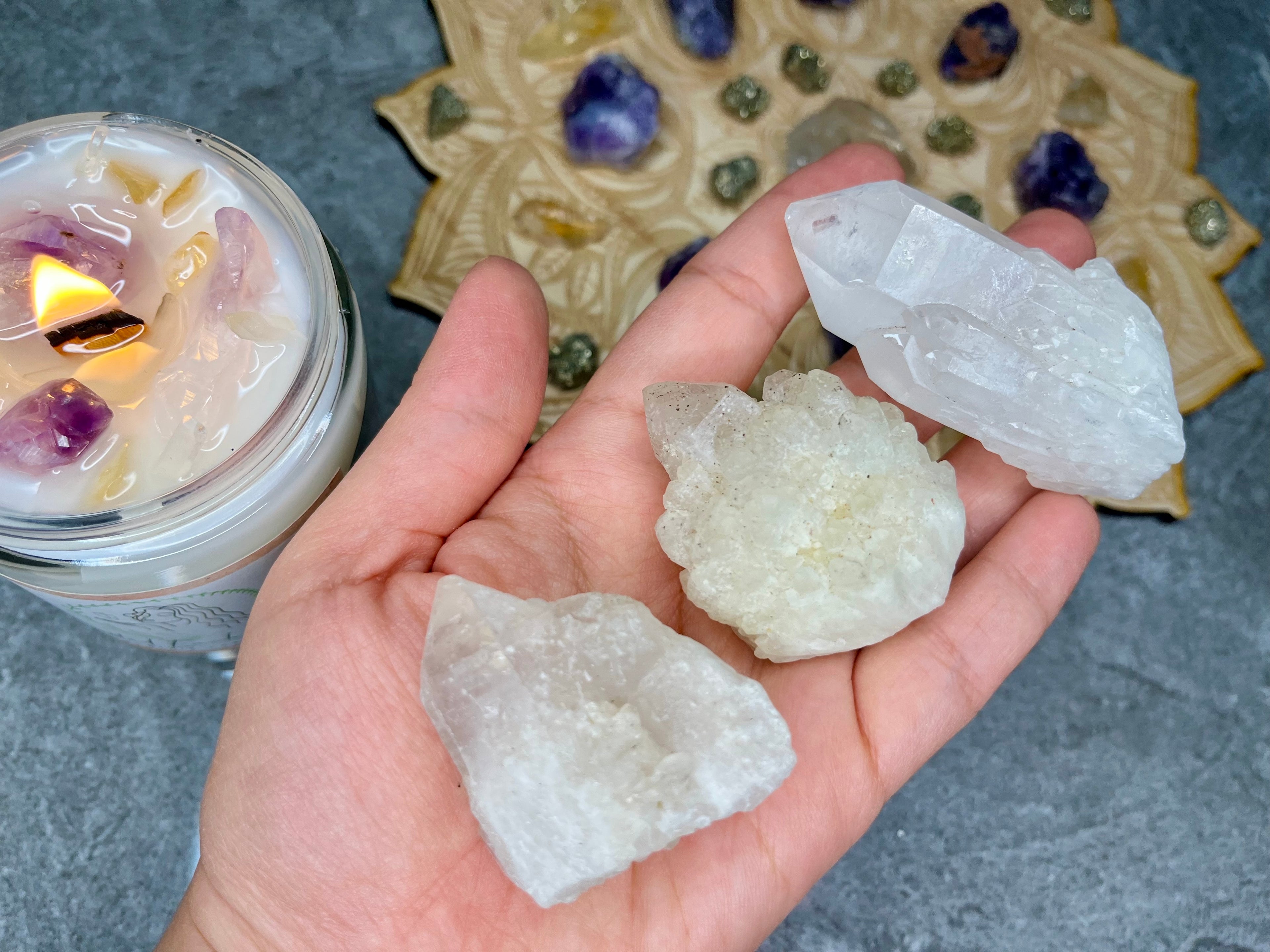 Raw Clear Quartz Point